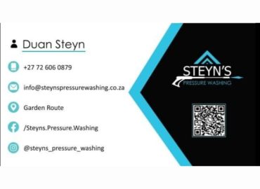 Steyn’s Pressure Washing